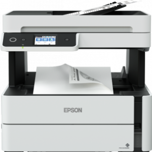 EcoTank M3180, Inkjet Printers, A4, 1 Ink Cartridges, K, Print, Scan, Copy, Fax, LCD screen: Diagonal: 6,1 cm, Memory Cards, USB, Ethernet, Wi-Fi Direct,