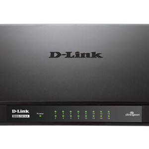 D-LINK FAST ETHERNET DESKTOP SWITCH - 16 PORTS -10/100/1000 GIGABIT DGS