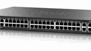 Cisco SG300-52P 52-port Gigabit PoE Managed Switch